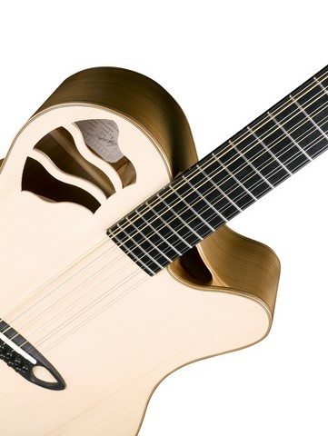 Guitare folks AMELIE B12 Ghirotto luthier