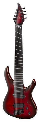 Guitare électrique 8 corde SDL Ghirotto luthier